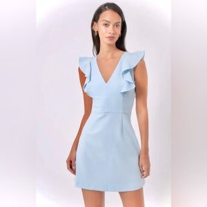 Little Blue French Connections Cocktail Dress